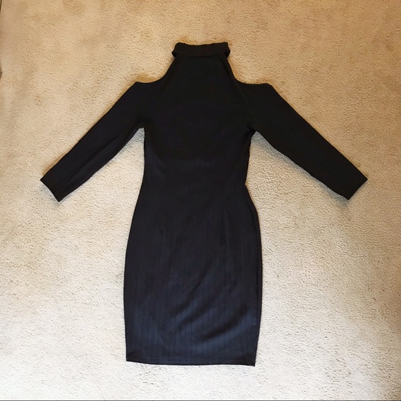 GUESS Black Bodycon Zipper Dress - Picture 9 of 11